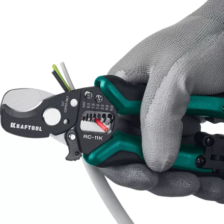 Кабелерез RC-11K со съемником изоляции 3в1 22696-3 купить в Надыме