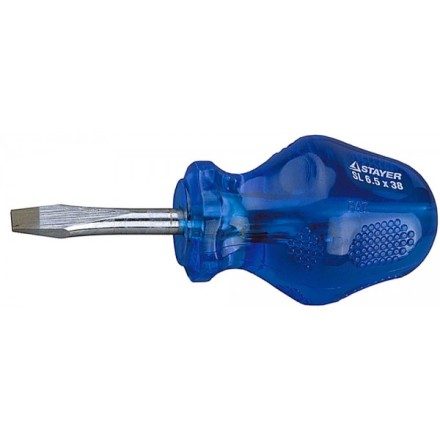 Отвертка STAYER &quot;PROFI&quot; &quot;HI-TEC NEW&quot;, Cr-V, намагниченный наконечник, SL 6,5х38мм 2-250495-38-6.0 купить в Надыме