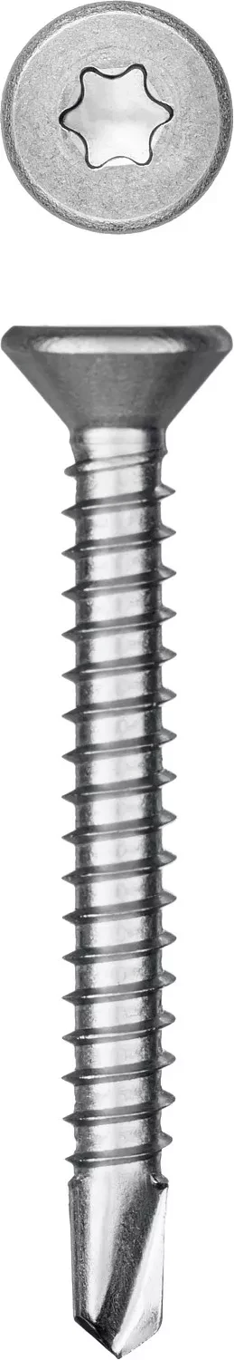 Нержавеющие саморезы DS-C с потайной головкой, коробка 300932-48-038