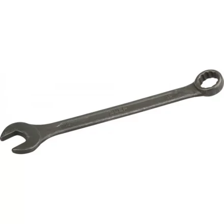 Ключ комбинированный ЗУБР серия "Т-80", хромованадиевая сталь, зелёный цинк, 13мм 27025-13 купить в Надыме