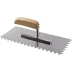 Гладилка нержавеющая ЗУБР "ПРОФЕССИОНАЛ" с деревянной ручкой, зубчатая, 8х8мм, 130х280мм 0806-08_z01 купить в Надыме