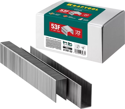 Скобы тип 20GA (53F / D / 056) 5000 шт 31787-22 купить в Надыме