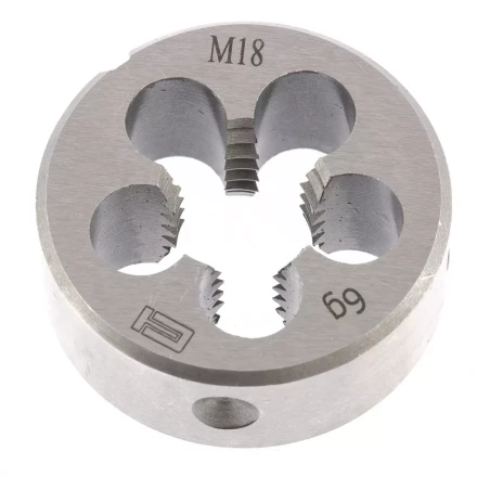 Плашка М18 х 2,5 мм СИБРТЕХ 77052 купить в Надыме