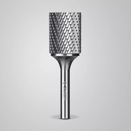 Зубр Твердосплавная борфреза А - цилиндр с гладким торцом, 20 х 25 мм (28800-20-25) купить в Надыме