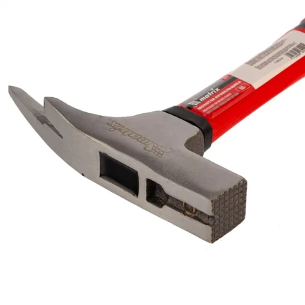 Молоток кровельщика, 600 г, фибергласовая обрезиненная рукоятка Matrix 10624 купить в Надыме