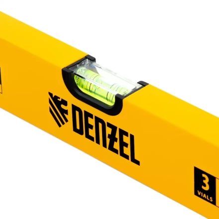 Уровень алюминиевый, 600 мм, фрезерованный, 3 глазка Denzel 33681 купить в Надыме