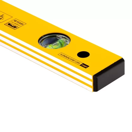 Уровень алюминиевый, 600 мм, фрезерованный, 3 глазка Denzel 33681 купить в Надыме