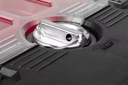 Ящики для инструмента на колесах МЕГА-БОКС серия ПРОФЕССИОНАЛ цвет черный купить в Надыме