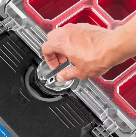 Ящики для инструмента на колесах МЕГА-БОКС серия ПРОФЕССИОНАЛ цвет черный купить в Надыме