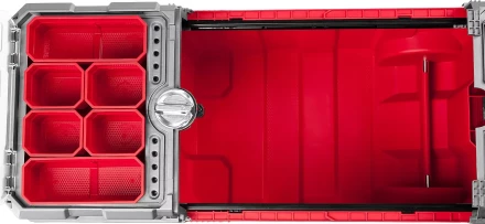 Ящики для инструмента на колесах МЕГА-БОКС серия ПРОФЕССИОНАЛ цвет черный купить в Надыме