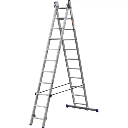 Лестница ЗУБР универсальная, двухсекционная со стабилизатором, 11 ступеней 38821-11 купить в Надыме