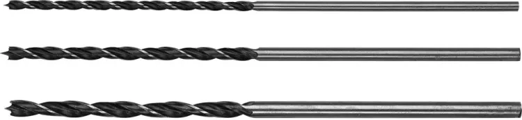 Набор сверл спиральных по дереву "Maxdrill", 3шт, 6-8-10x300мм, STAYER 2943-300-H3 2943-300-H3 купить в Надыме