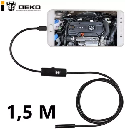 Эндоскоп водонепроницаемый WE-1.5 DEKO, 065-0184 купить в Надыме