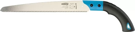 Пила по дер. PIRANHA,универс. для кэмп. и сада,330 мм,9-10TPI,зуб3D,кал.зуб,2-ком.рук.,пенал GROSS 23612 купить в Надыме