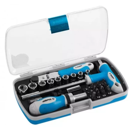 Набор ЗУБР Отвертка "ЭКСПЕРТ" реверс.с насадками, 2-хкомпон. ручка,битодерж. с Т-образ. ручкой, в пласт. боксе, 30 пред 25286-H30 купить в Надыме