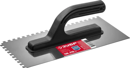 ЗУБР 130 х 270 мм, зуб 6 х 6 мм, штукатурная гладилка (08042-06) купить в Надыме