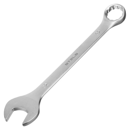 Набор ключей комбинированных Stels 15423, 6-32 мм, 22 шт, CrV, матовый хром купить в Надыме