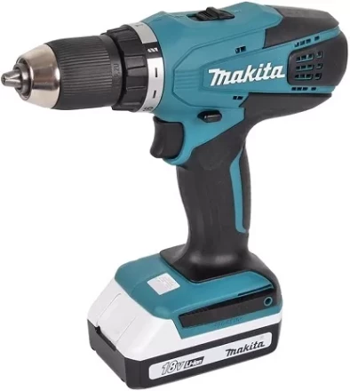 Аккумуляторная дрель-шуруповерт Makita DF457DWLE купить в Надыме