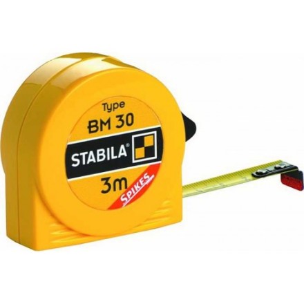 Рулетка 3м х 12,5мм  BM 30SP 16450 односторонняя шкала STABILA купить в Надыме