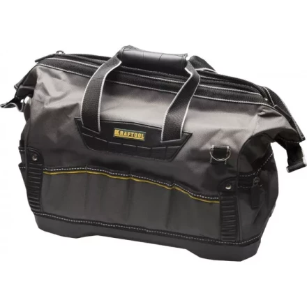 Сумка KRAFTOOL "INDUSTRIE" инструментальная, жесткое пластиковое дно, 20 карманов, длина 45см 38740-18 купить в Надыме