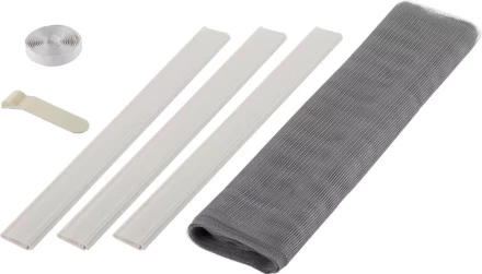 Сетка STAYER "COMFORT" противомоскитная для двери, с крепежной лентой и грузиками, ПЭТ, серая, 1,0 х 2,2 м 12501-10-22 купить в Надыме
