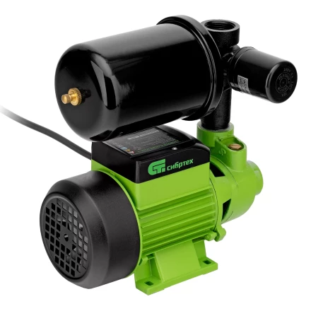 Насосная станция Сибртех НС400-Ч, 400 Вт, напор 32 м, 2100 л/ч, ресивер 2 л 97246 купить в Надыме