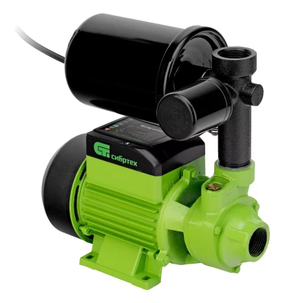 Насосная станция Сибртех НС400-Ч, 400 Вт, напор 32 м, 2100 л/ч, ресивер 2 л 97246 купить в Надыме