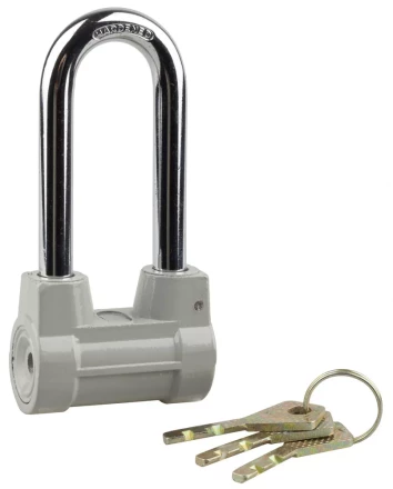 Замок навесной STAYER "MASTER" облегченный, дисковый механизм секрета, удлиненная дужка, 60мм 37149-60-1 купить в Надыме