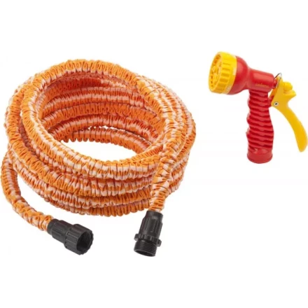 Набор поливочный GRINDA: удлиняющийся шланг 22,5м, пистолет-распылитель 7-ми позиционный 428496-22 купить в Надыме