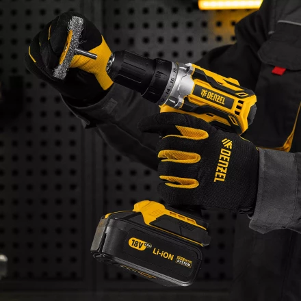 Щетка для дрели, 75 мм, Плоская, со шпилькой, нержавеющая витая проволока Denzel 744603 купить в Надыме