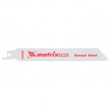 Полотна по металлу для сабельной пилы S922EF 125/1,4мм Bimetal 2 штуки PRO Matrix 782009 купить в Надыме