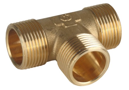 Тройник GENERAL FITTINGS латунь, ш/ш/ш, 3/4&quot; 51054-3/4 купить в Надыме