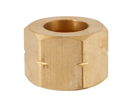 Гайка 27 СП 21,8 левая для БПО латунь Сварог купить в Надыме