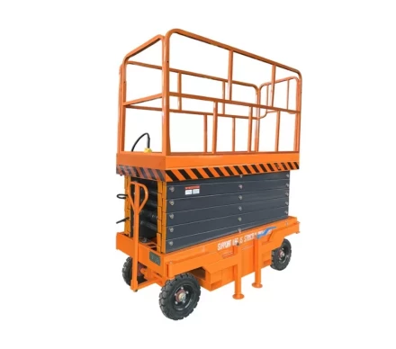 Подъемник ножничный передвижной 500 кг 12/14 м TOR SJY DC аккумуляторный (G) 1037818 купить в Надыме