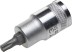 Торцовая бита-головка KRAFTOOL &quot;INDUSTRIE QUALITAT&quot;, материал S2, TORX, сатинированная, 1/2&quot;, Т30 27905-30_z01 купить в Надыме