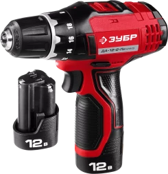 Дрель-шуруповерт 2 АКБ ДА-12-2-Ли КНМ3 серия МАСТЕР