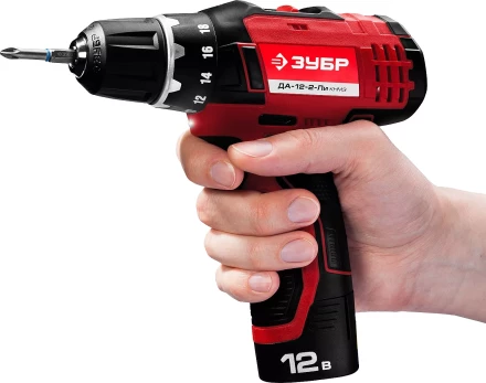 Дрель-шуруповерт 2 АКБ ДА-12-2-Ли КНМ3 серия МАСТЕР купить в Надыме