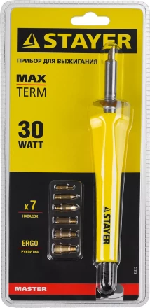Прибор STAYER "MASTER" для выжигания с набором насадок, 7шт 45225 купить в Надыме