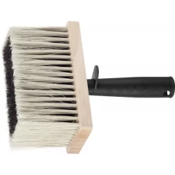 Макловица ЗУБР "ЭКСПЕРТ" МАКСИ, искусственная щетина, деревянный корпус, 70x150мм 01835-15