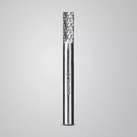 Зубр Твердосплавная борфреза B - цилиндр с торцевыми зубьями, 6 х 16 мм (28801-6-16) купить в Надыме
