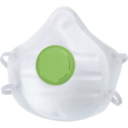 Полумаска фильтрующая (респиратор) формованная, с клапаном выдоха, FFP1, 10 шт СИБРТЕХ 89252 купить в Надыме