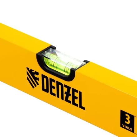Уровень алюминиевый, 800 мм, фрезерованный, 3 глазка Denzel 33682 купить в Надыме