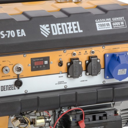 Генератор бензиновый Denzel PS 70 EA 946894 купить в Надыме
