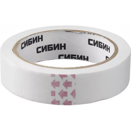 CИБИН. Малярная лента, креповая, 25мм х 25м 12111-25_z01 купить в Надыме