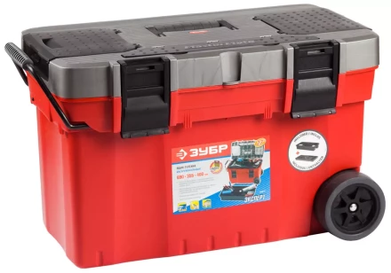 Ящик-тележка ЗУБР "ЭКСПЕРТ" пластмассовый для инструмента, 27" 38130-27 купить в Надыме