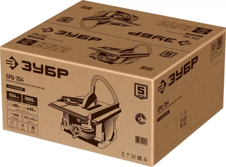 ЗУБР d 254 мм, 1900 Вт, настольный распиловочный станок (СРЦ-254) купить в Надыме