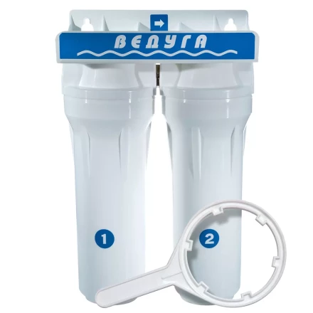 Колба фильтра ВЕДУГА 10 3/4 белая двойная 69384 купить в Надыме