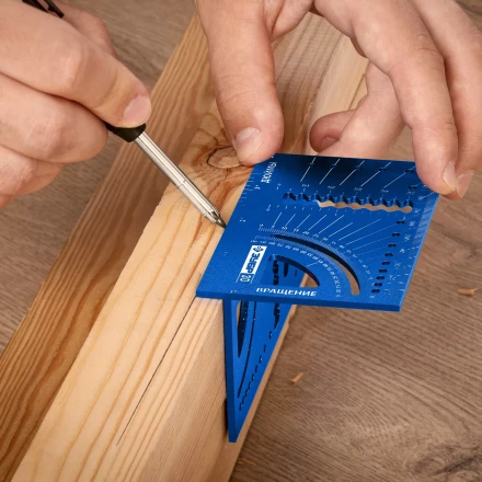 ЗУБР 3D, 7-в-1, угольник многофункциональный, Профессионал (34399) купить в Надыме