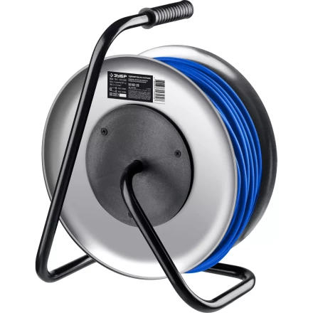 ЗУБР ПВС-325, ПВС, 3 x 2.5 мм2, 20 м, 4000 Вт, IP44, силовой удлинитель на стальной катушке, Профессионал (55102-20) купить в Надыме