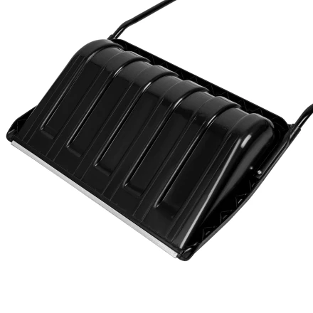 Движок для уборки снега пластиковый, 690х470х1420 мм, стальная рукоятка, Сибртех 61642 купить в Надыме